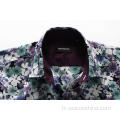 Slim Fit Brighly Floral Patter Men Shirt